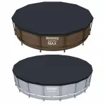 B�che de protection pour piscine bestway ronde - piscine diam�tre 3, 66m