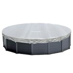 B�che de protection pour piscine intex graphite ou sequoia - piscine diam�tre 4, 78m