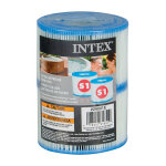 Cartouche pure spa intex s1 et s2 modèle - s1 - lot de 2 Cartouche pure spa intex s1 et s2 modèle - s1 - lot de 2