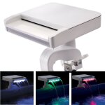 Cascade piscine intex led multicolore luxe