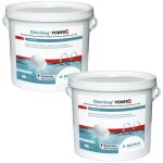 Chlorilong power 5 bayrol - chlore lent multiactions - 20 kg (2 seaux de 10 kg)