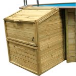 Coffre de filtration sunbay - l1, 00 x 0, 88 x h1, 18m