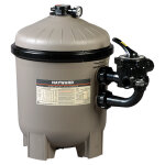 Filtre  diatome hayward pro grid modle - de6020 - 27m3 / h - 2  - sans vanne