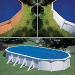 Bache hivernage GRE piscine ovale 500 x 300 cm - OOGarden