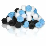 Gr� balles filtrantes aqualoon tricolores