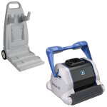 Hayward robot piscine tiger shark quick clean brosses - picots (liner, pvc arm, bton), chariot de transport ...