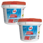 Hth advanced - chlore non stabilis  diffusion lente quantit - 16, 4 kg (2 seaux de 8, 2 kg)