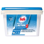 Hth maxitab action 5 - chlore multiactions spcial petites piscines quantit - seau de 2, 7 kg
