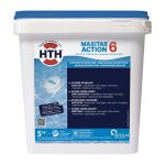 Hth maxitab action 6 - chlore multiactions - seau de 5 kg