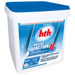 Hth maxitab action 6 spcial liner - chlore lent multiactions quantit - seau de 5 kg