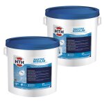 Hth maxitab regular - chlore lent - 20 kg (2 seaux de 10 kg)