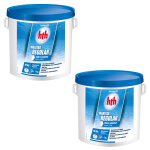 Hth maxitab regular - chlore lent quantit - 20 kg (2 seaux de 10 kg)