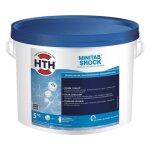 Hth minitab shock - chlore choc - seau de 5 kg