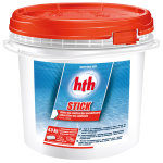 Hth stick - chlore lent non stabilis quantit - seau de 4, 5 kg