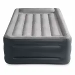 Intex matelas gonflable deluxe pillow rest raised �lectrique 1 pers
