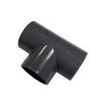 Jardimagine raccord t� 90� pvc � coller diam�tre 50mm