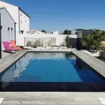 Liner piscine 75 / 100�me vernis 2 faces apf dreamliner 2030 uni