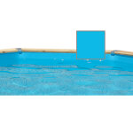Liner pour piscine bois ubbink hexagonale coloris du liner - bleu, modle - hexagonale 4, 10 x h1, 20m ...