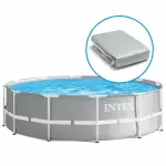 Liner pour piscine intex prism frame tubulaire ronde - 4, 57 x h1, 22m