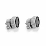 Lot de 2 adaptateurs type a 32 - 38mm intex pour tuyau a bague de serrage