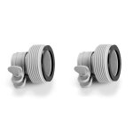 Lot de 2 adaptateurs type a 32 - 38mm intex pour tuyau a bague de serrage