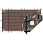Nextpool bche d?hivernage filtrante luxe ressorts + pitons escamotable