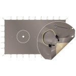 Nextpool bche d?hivernage opaque classic sandows + pitons inox