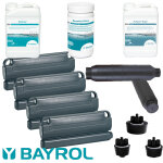 Pack hivernage luxe bayrol taille du pack - l (piscine jusqu? 10 x 5m), dimension bouchons - n09 - ...