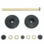 Pi�ces d�tach�es pour robot manga x kokido rc25 - essieu + roues arri�res