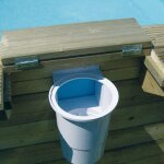 Pi�ces d�tach�es pour skimmer bouche large 7514019 ubbink - corps de skimmer bouches large et �troite ...