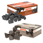 Pierres de laves pour poêle harvia modèle - 20 kg - diamètre 10 - 15 cm Pierres de laves pour poêle harvia modèle - 20 kg - diamètre 10 - 15 cm