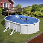 Piscine acier gr atlantis ovale dimension - 10, 00 x 5, 50 x h1, 32m