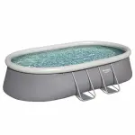Piscine bestway ovale fast set 4, 88 x 3, 05 x h1, 07m