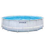 Piscine tubulaire intex prism frame chevron 4. 88 x 1. 22m Piscine tubulaire intex prism frame chevron 4. 88 x 1. 22m