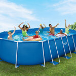 Piscine tubulaire ovale funsicle activity 6, 10 x 3, 66 x h. 1. 22m