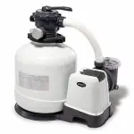 Platine de filtration � sable intex - 10 m3 / h (piscine jusqu'� 65 m3)