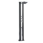Poolex douche hybride dada droite 40l formidra - anthracite / alu bross�