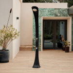 Poolex douche solaire cobra 32l courbe formidra poolstar coloris - anthracite