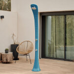 Poolex douche solaire cobra 32l courbe formidra poolstar coloris - bleu Poolex douche solaire cobra 32l courbe formidra poolstar coloris - bleu