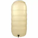 R�cup�rateur d'eau forme colonne nature - 250l - beige