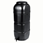 Rcuprateur d?eau forme colonne nature modle - 100l - noir