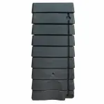 R�cup�rateur d'eau forme murale nature - 276l - anthracite