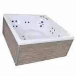 Spa acrylique square wave 2 netspa 5 places