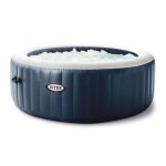 Spa intex pure spa blue navy bulles 4 places luxe