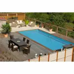 Sunbay piscine bois evora 6, 20 x 4, 20 x h1, 33m
