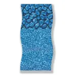 Swimline liner pour piscine hors - sol acier boulder - ronde diam�tre 5, 48m