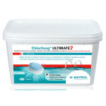 Ultimate 7 bayrol - chlore lent multiactions quantit - seau de 4, 80 kg