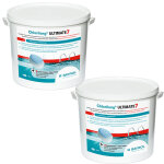 Ultimate 7 bayrol - chlore lent multiactions quantit - 20, 4 kg (2 seaux de 10, 2 kg)