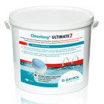 Ultimate 7 bayrol - chlore lent multiactions quantit - seau de 10, 2 kg