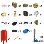 Centrocom kit forage - 40 m - réservoir 200 l Centrocom kit forage - 40 m - réservoir 200 l